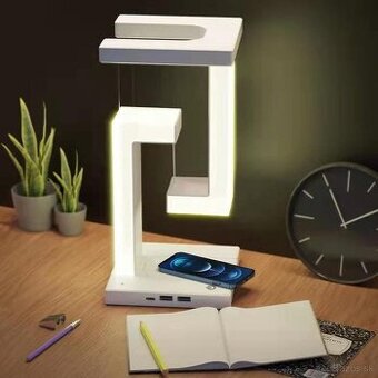 Magnetická levitačná stolová lampa Jiawu, kreatívna plávajúc
