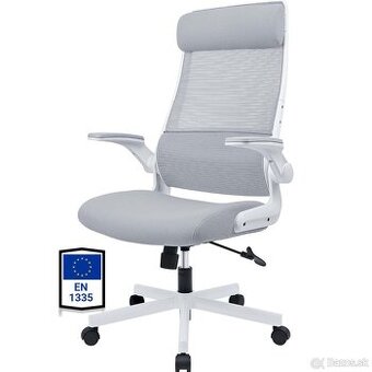 Ergonomická kancelárska stolička MELOKEA s nastaviteľnou opi