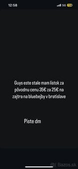Shimi a Saul bluebejby lístok
