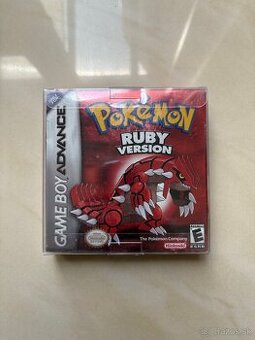 Gameboy Advance Pokemon Ruby Edition