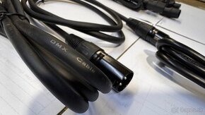 Dmx xlr káble 2m 15 ks