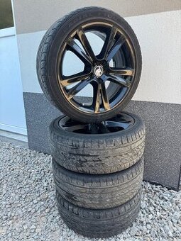 Hliníkové disky Ronal 5x100 R17 + letné 215/40 R17