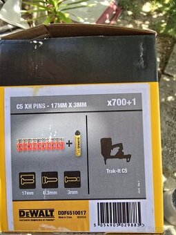 Dewalt  klince C5 XH PINS - 17 mm X 3 mm