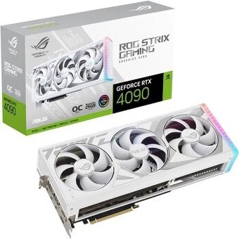 Grafická karta ASUS ROG STRIX GeForce RTX 4090 O24GB White