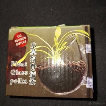 Predám banky na rastlinky do akvária