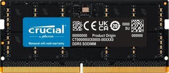 Crucial SO-DIMM 16 GB DDR5 4800 MHz CL40 (32GB)