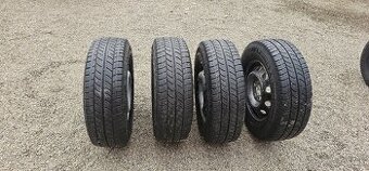 Kolesá 16" 5x130 Ducato + 215/75R16C zimné pneu 4ks