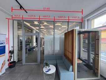 Predám sklenú priečku vo výbornom stave