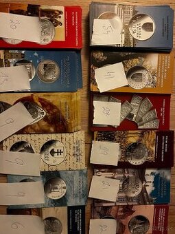 Letáky k minciam SR a dukatom Karla IV