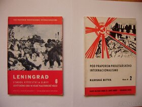 Predám knihy a brožúry, socialistická propaganda.