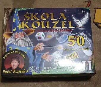Škola kouzel II – 50 triků Pavel Kožíšek – ako nová, super s