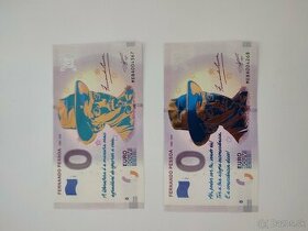 0€ souvenír bankovka