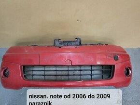 Nissan note naraznik