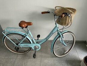 AKO NOVY mestský/cestný RETRO bicykel Urban - dámsky