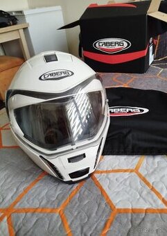 Ľahká Unisex modulárna motocyklová prilba Caberg Sintesi Whi