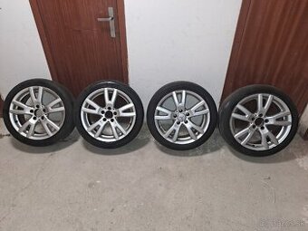 Alu disky Mercedes 5x112 s pneumatikami 215/45R17