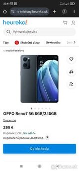Oppo Reno 7 5g top stav