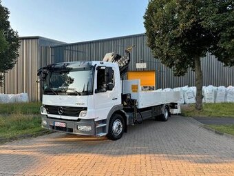 Mercedes-Benz Atego 1218-4x2–Valník+HR-HIAB 099 E-5 HIDUO