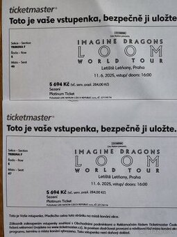 Imagine Dragons Praha 11.6.2025