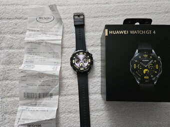 Huawei Watch GT4 46mm, cierne, kupene v NAY ku