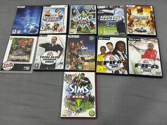 Originálne PC hry FIFA, Sims, Saints Row a ďalšie