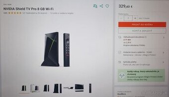 NVIDIA Shield TV Pro Stream domáce kino herná konzola