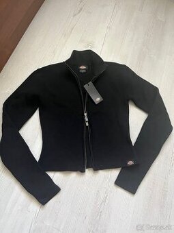 Dickies dámsky čierny sveter na zips XS - 1