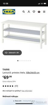 Predám botnik Ikea tjusig