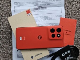 Motorola Edge 50 Neo,8GB/256 GB,cerveny,ako novy,zaruka