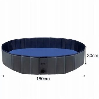 Bazén pre psa 160cm