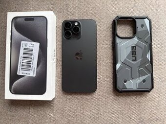 iPhone 15 pro max 512 GB black titanium