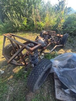 Konštrukcia na domáci malotraktor - 1