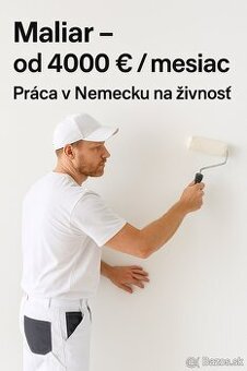 Maliar – od 4000 € / mesiac | Nemecko, živnosť