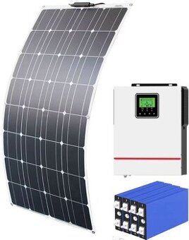 Prenosná ostrovná zostava 1kw/12V s LiFePo4 kapacitou 4kWh