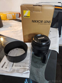 NIKON- NIKKOR LENS AF-S 50mm f/1,8G