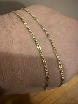 nová krásna dámska zlata retiazka 14kt