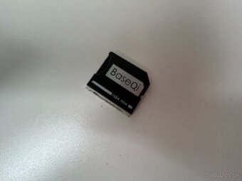 BaseQi - adapter pre MacBook na microSD - rozšírenie disku