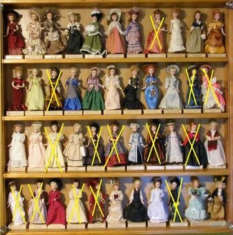 babika porcelanova  damy minulych epoch