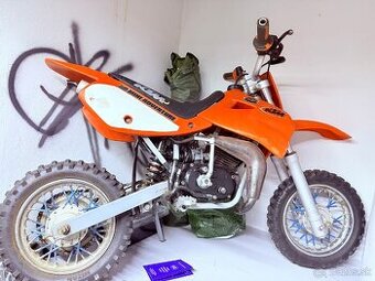 DETSKÝ KTM SX50 MINI ADVENTUR 2TAKT AUTOMAT 2001