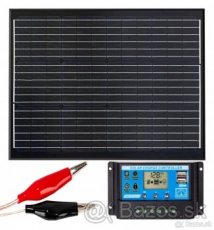 Fotovoltaicky panel s meničom 12v 70w