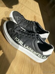 (42) Tenisky Karl Lagerfeld Sneakers KL52225 Black Lthr