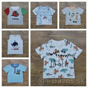 Set detských tričiek značky Coccodrillo / veľ 80
