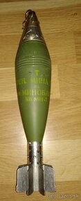 Znehodnotená minometka 60mm, juhoslávia