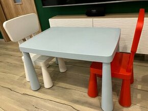 Stol + 2 stolicky Mammut Ikea