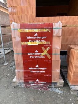 Brúsené tehly Wienerberger Porotherm 30 a 10Profi 1€/ks