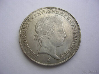 20 grajciar 1848 Ferdinand V. mincovňa "B" Kremnica