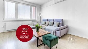 AXIS REAL | Krásny rekonštruovaný 3-izb. byt s LOĎZIOU, Beňa