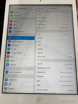 iPad Air Cellular 16GB, biely