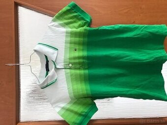 TOMMY HILFIGER originál hraskovo/limetkove polotricko S/M