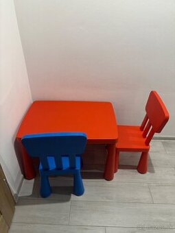 Stôl a stoličky ikea